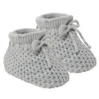 S401-G: Grey Acrylic Baby Bootees
